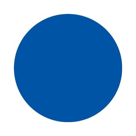 Accuform MAGNETIC SHAPES  CIRCLES 2 in COLOR BLUE MRB416MGBU MRB416MGBU